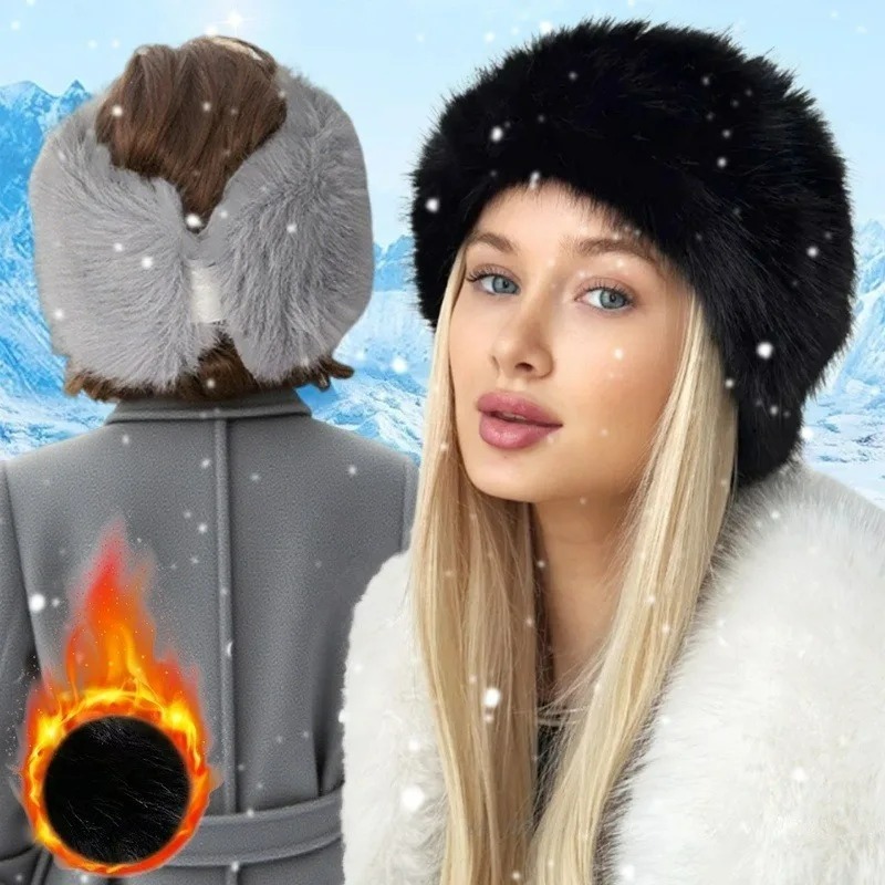 Wide Band Fur Headband Winter  - Fleece Ear Warmer Band 리뷰 및 가격
