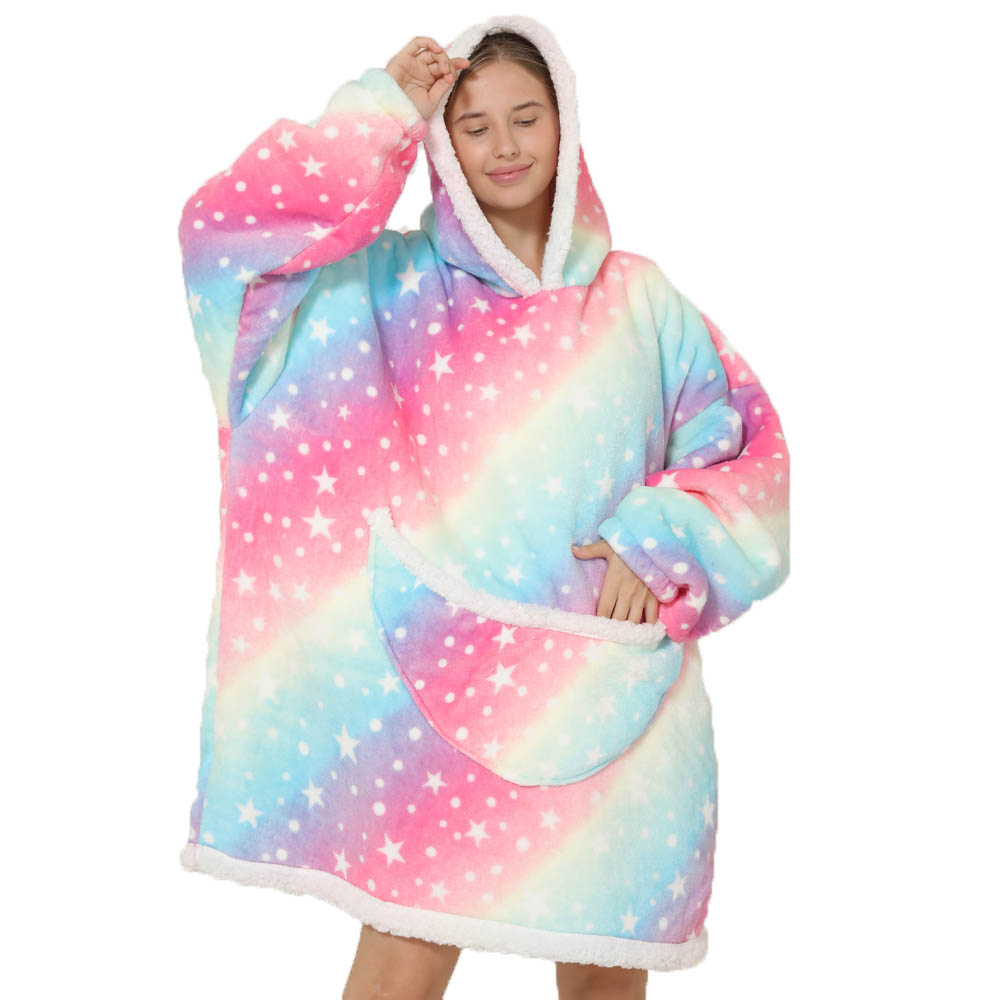 Lazy Hoodie Blanket Oversized  - Sherpa Hoodie Fleece 리뷰 및 가격