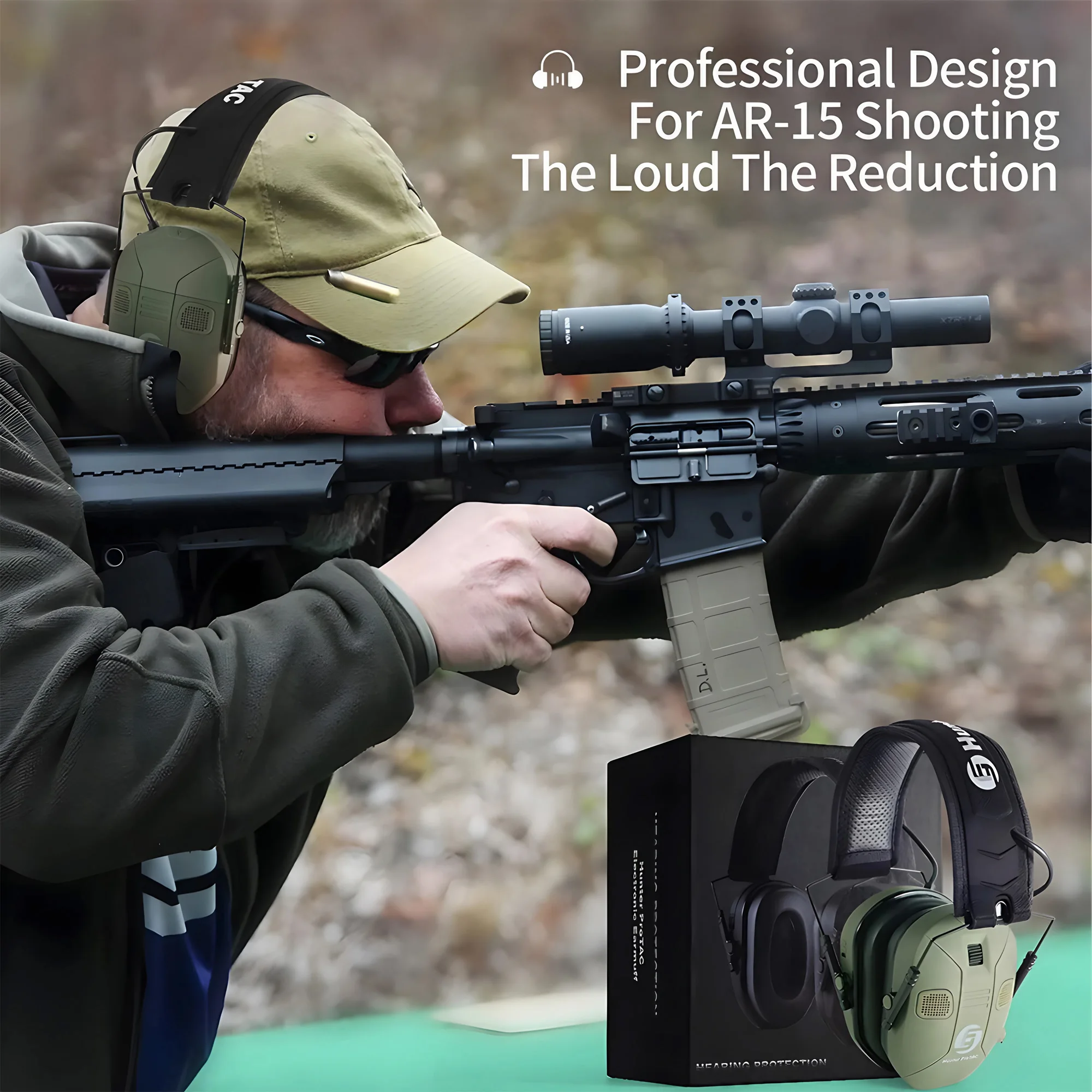 Foldable Tactical Electronic S - Earmuffs Foldable 리뷰 및 가격