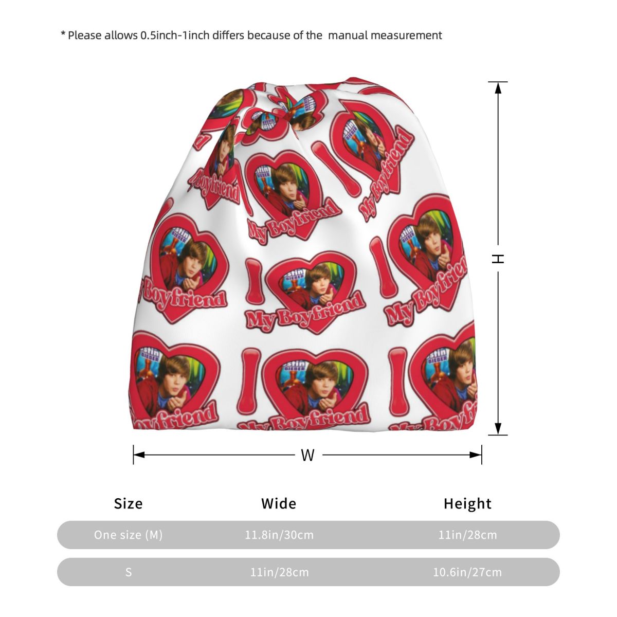 Popular Singe Justin Bieber JB - Knit Beanie Hat Warm 리뷰 및 가격