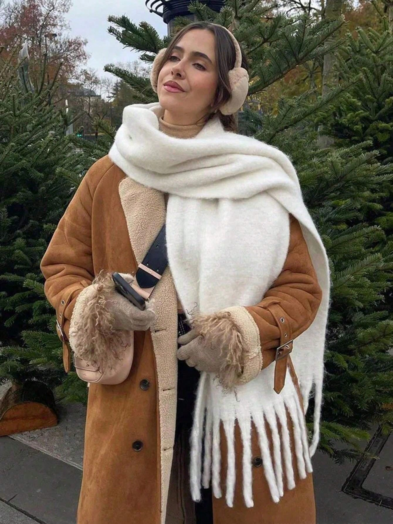 Winter Scarf Women Luxury Autu - Shawl Wrap Winter 리뷰 및 가격