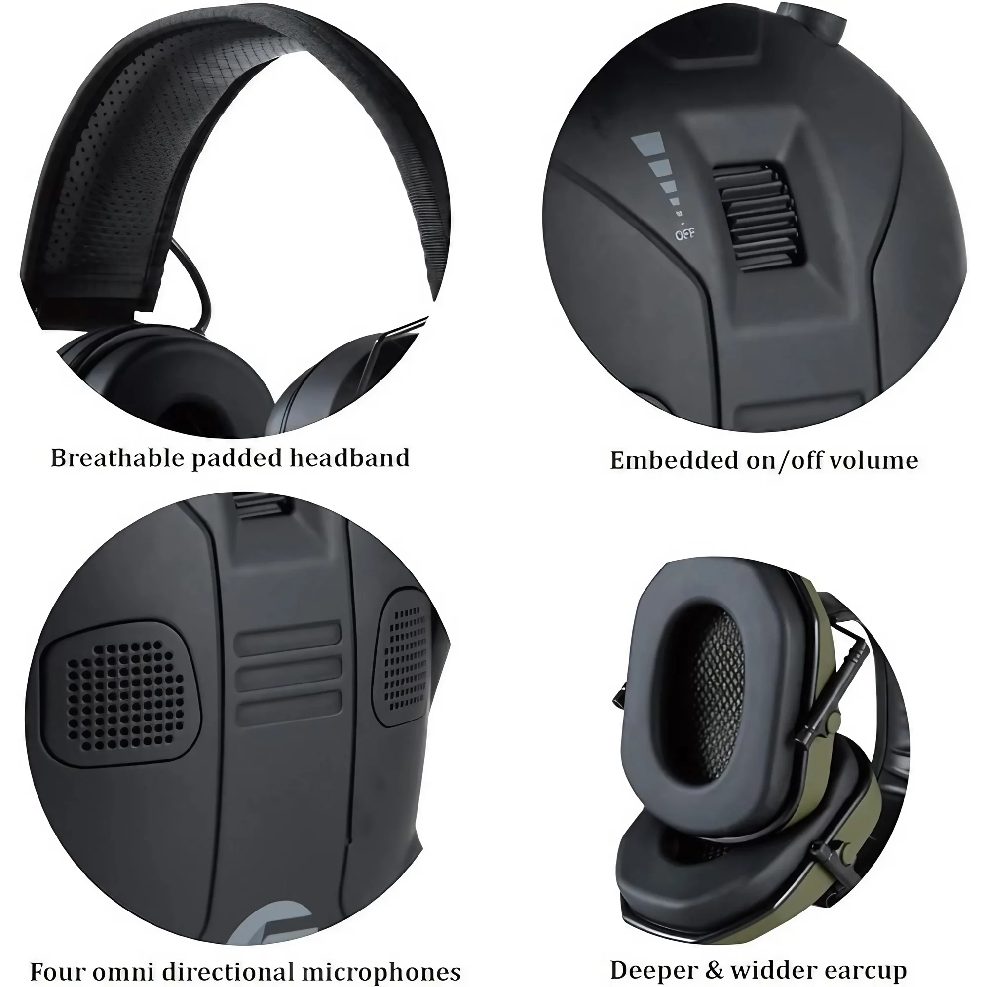 Foldable Electronic Noise Canc - Earmuffs Foldable 리뷰 및 가격