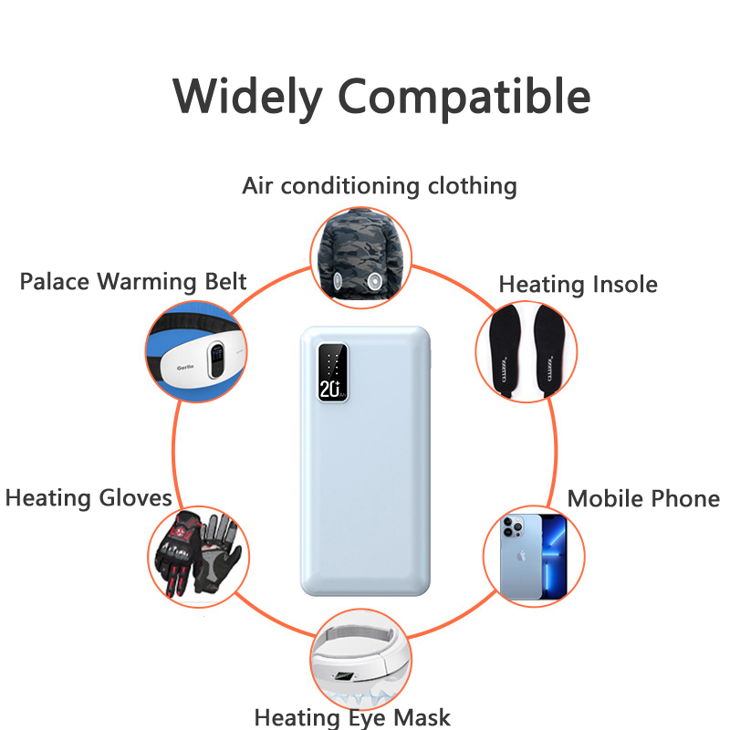 7.4V DC Heated Vest Power Bank - Heated Vest Battery 리뷰 및 가격