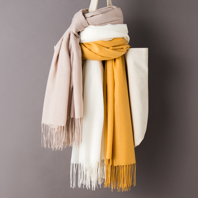 36Color Thin Imitation Cashmer - Cashmere Pashmina Wrap 리뷰 및 가격