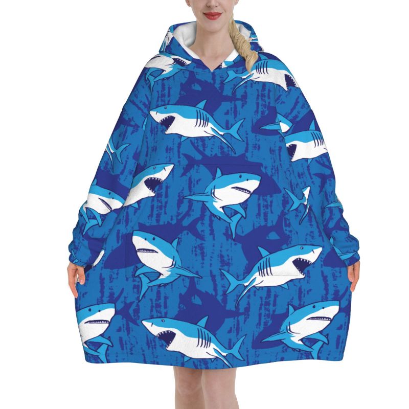 Wearable Blanket Hoodie Cartoo - Sherpa Hoodie Fleece 리뷰 및 가격