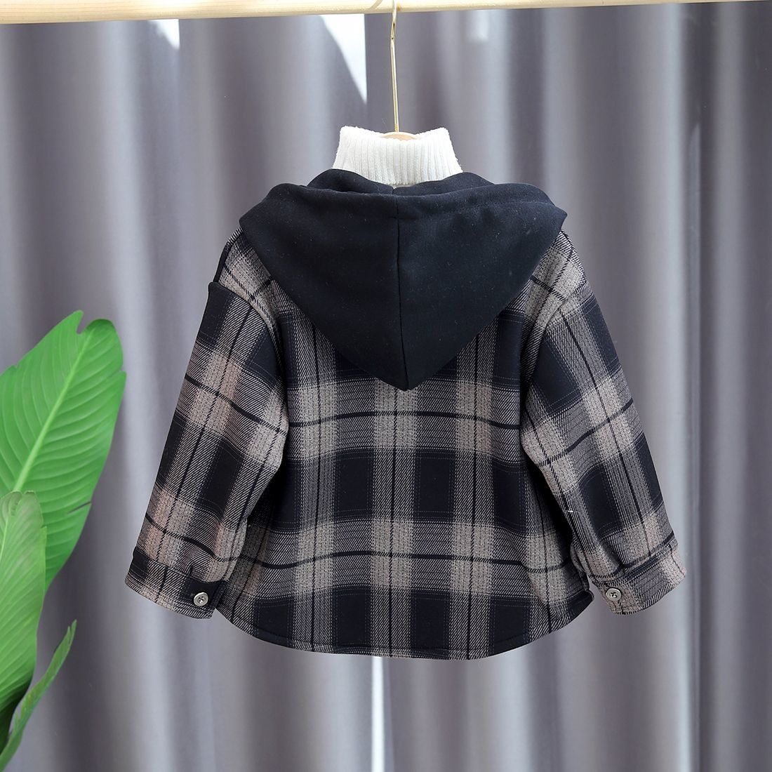 2025 New Boys Autumn Winter Fl - Flannel Shirt Lined 리뷰 및 가격