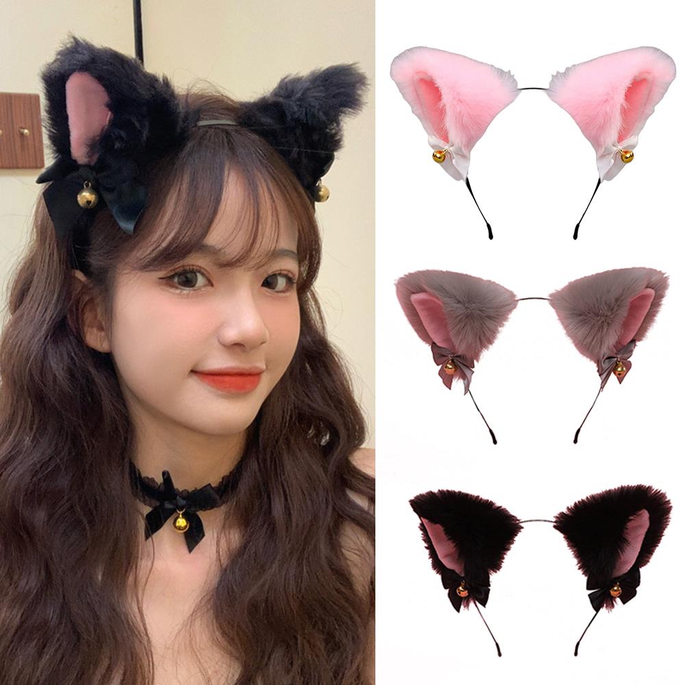 Spotted Dogs Folded Ear Hairba - Winter Headband Fleece 리뷰 및 가격