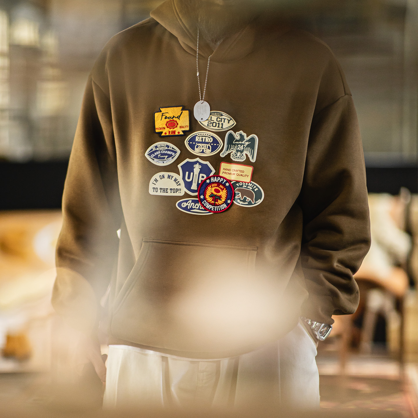 Maden Vintage Men's Embroidere - Sherpa Hoodie Fleece 리뷰 및 가격