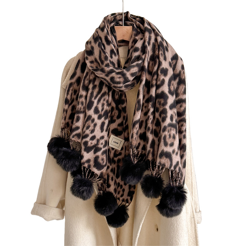 New Luxury Winter Leopard Two- - Cashmere Pashmina Wrap 리뷰 및 가격