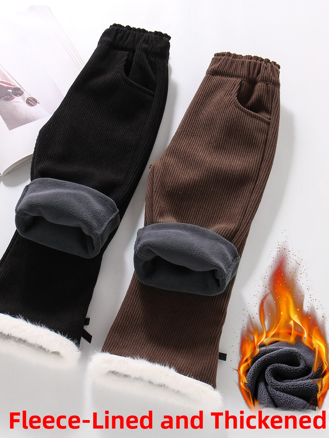 Thiened Fce Children's Bell Bo - Corduroy Pant Warm 리뷰 및 가격