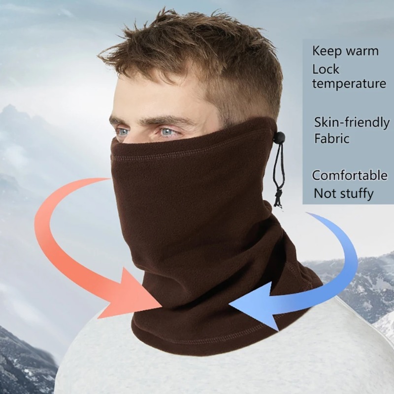 Winter Neck Warmer Gaiter Scar - Neck Gaiter Fleece 리뷰 및 가격