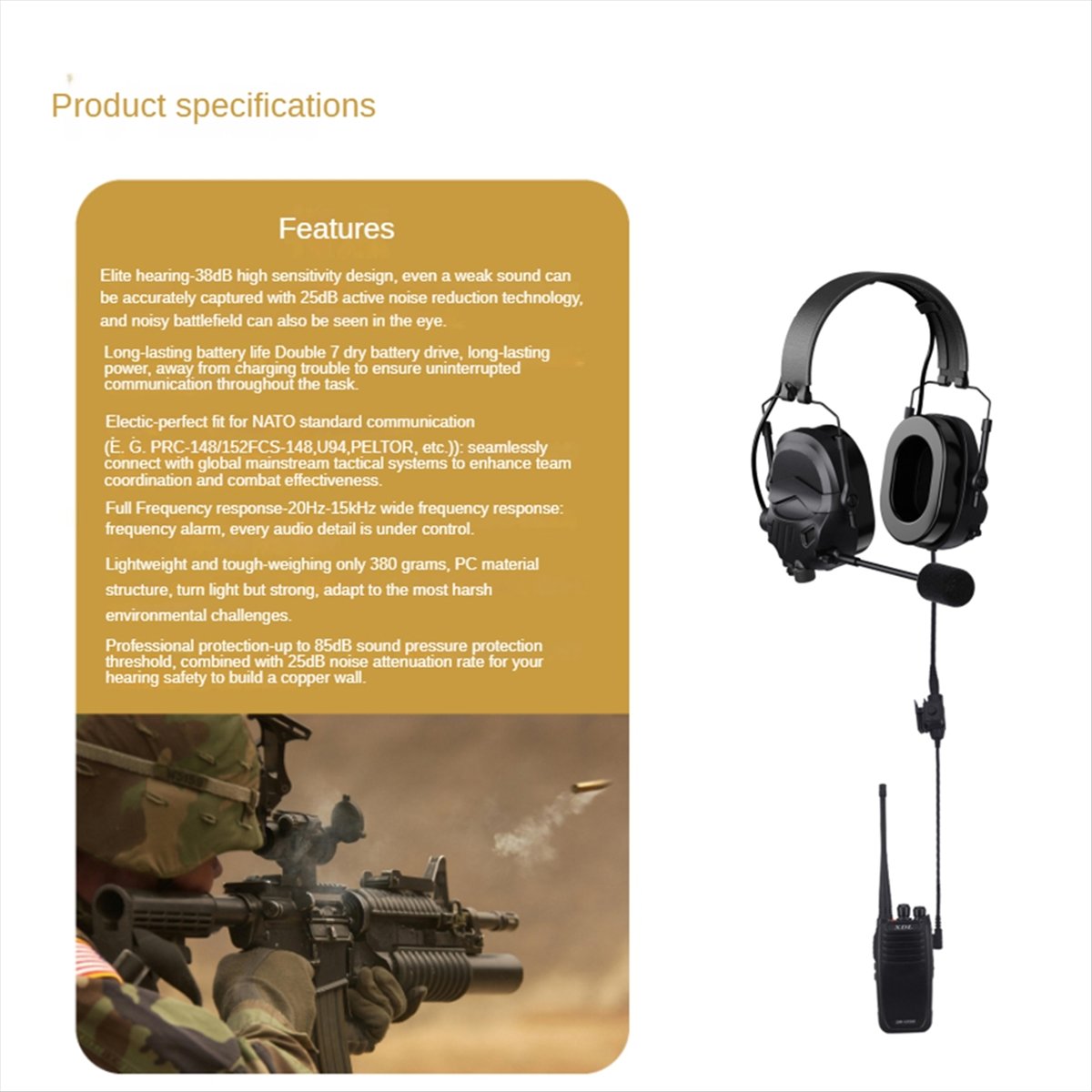 A64I  Headset with Microphone  - Earmuffs Foldable 리뷰 및 가격