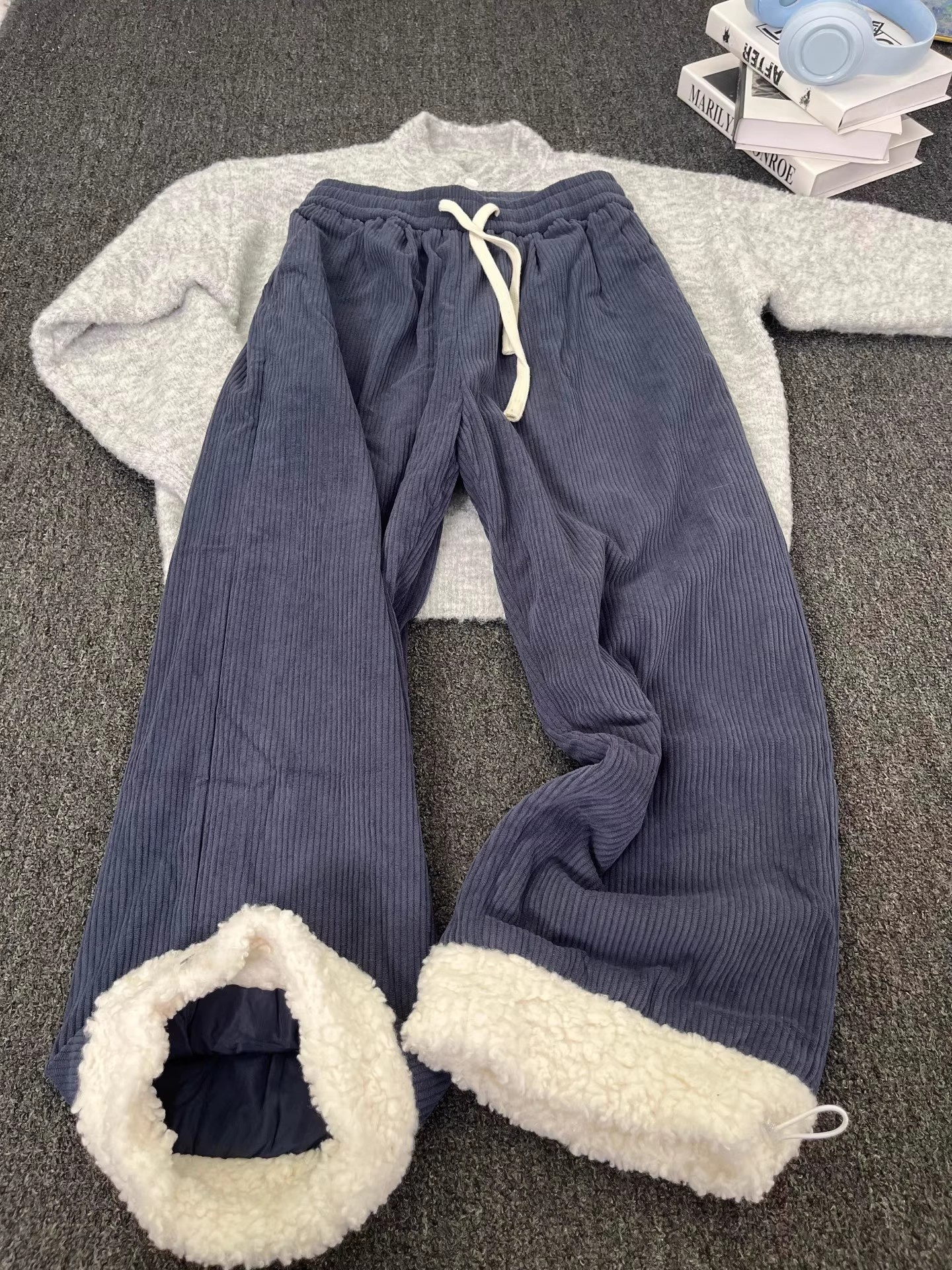 Thiened Winter Snowboard Pants - Corduroy Pant Warm 리뷰 및 가격