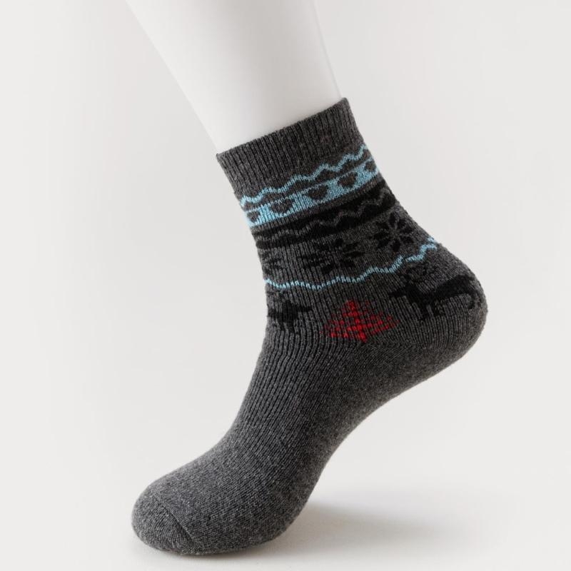 5 Pairs Men's Faux Wool Socks  - Thermal Sock Wool 리뷰 및 가격