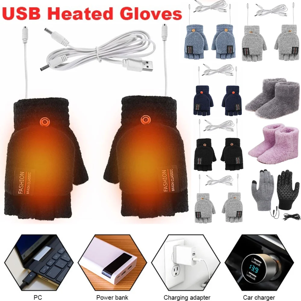 USB Electric Heated Gloves Win - Hand Warmer Electric 리뷰 및 가격