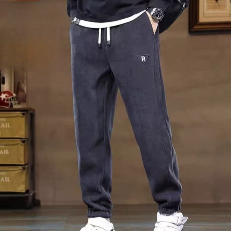 Men’s Winter Fleece Lined Pant - Corduroy Pant Warm 리뷰 및 가격
