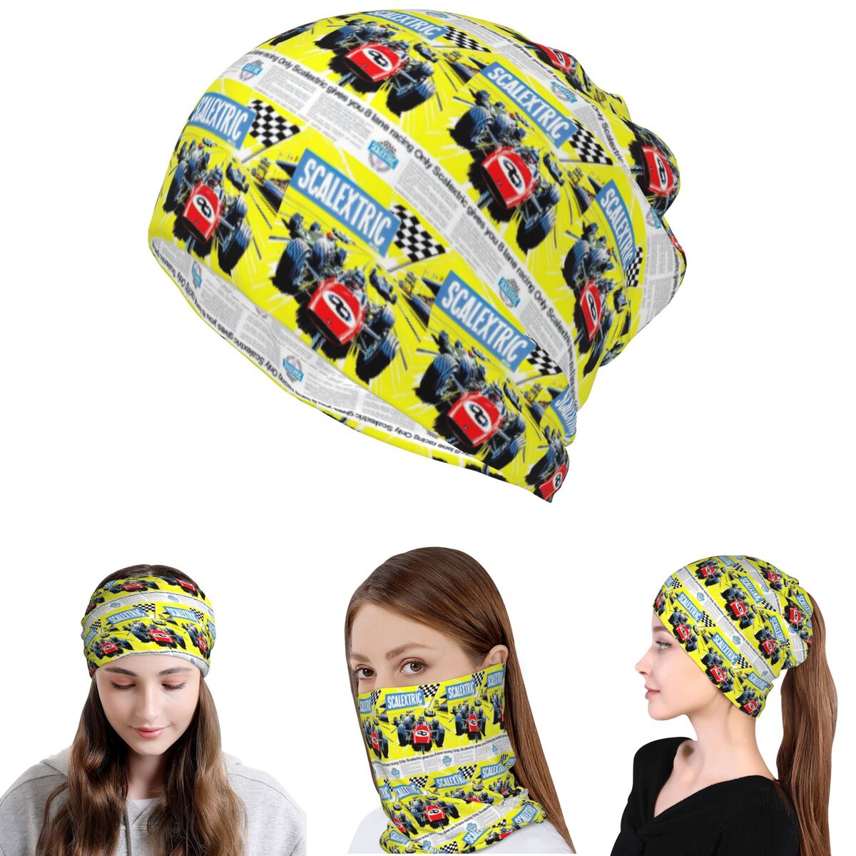 Scalextric Vintage Stuff Banda - Knit Beanie Hat Warm 리뷰 및 가격