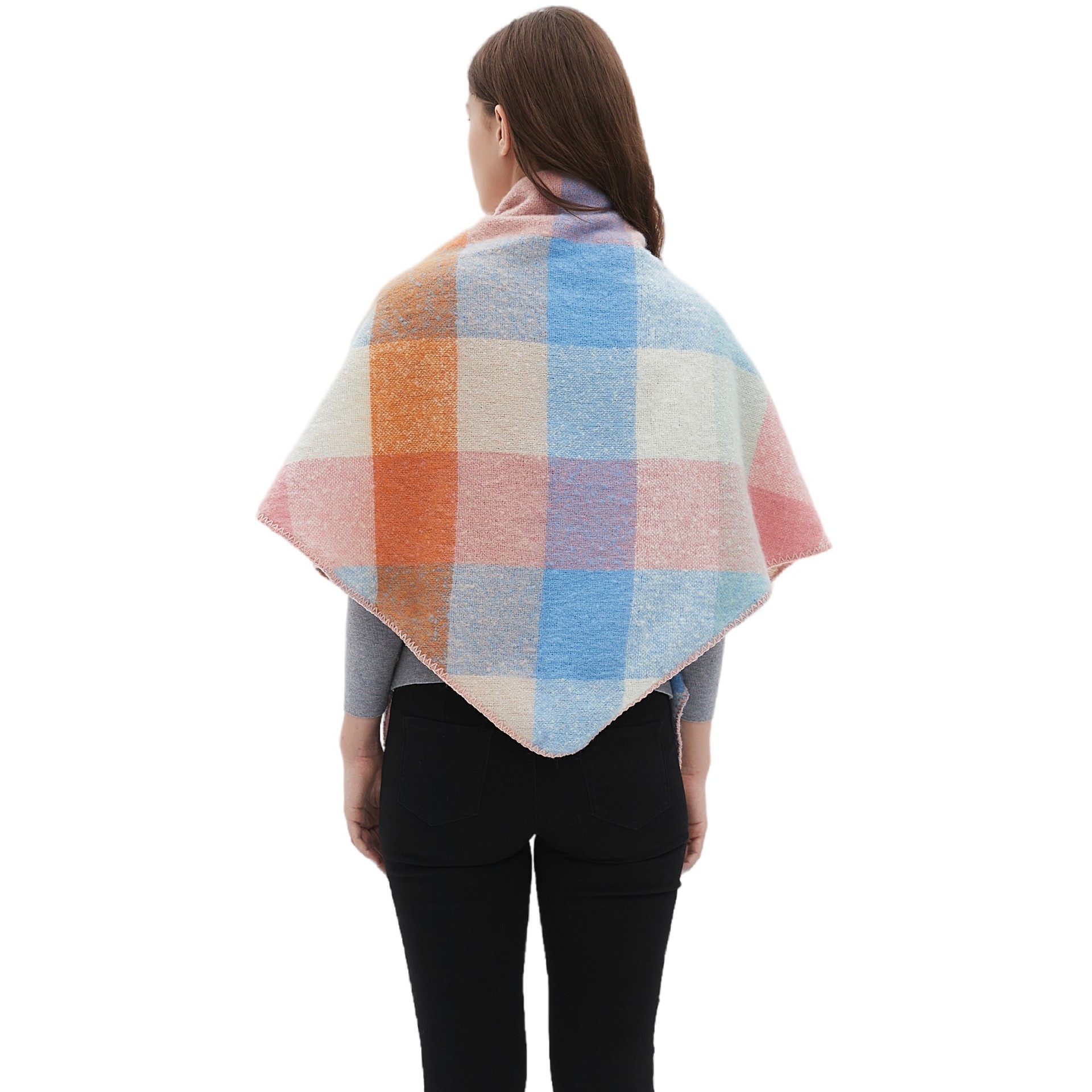 Women's Plaid Scarf Shawl  Sho - Shawl Wrap Winter 리뷰 및 가격