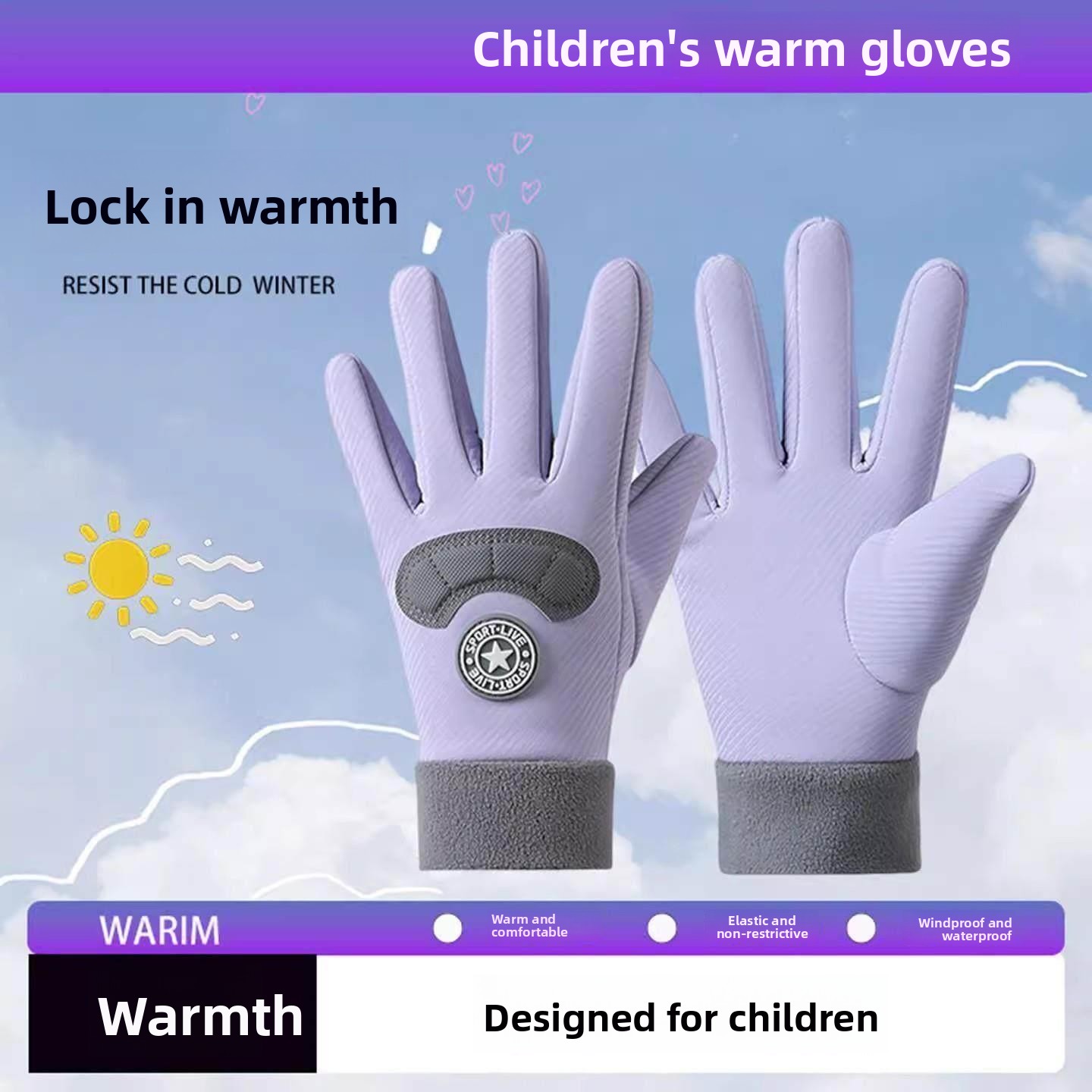 Children's Ski Gloves Winter W - Snow Glove Insulated 리뷰 및 가격
