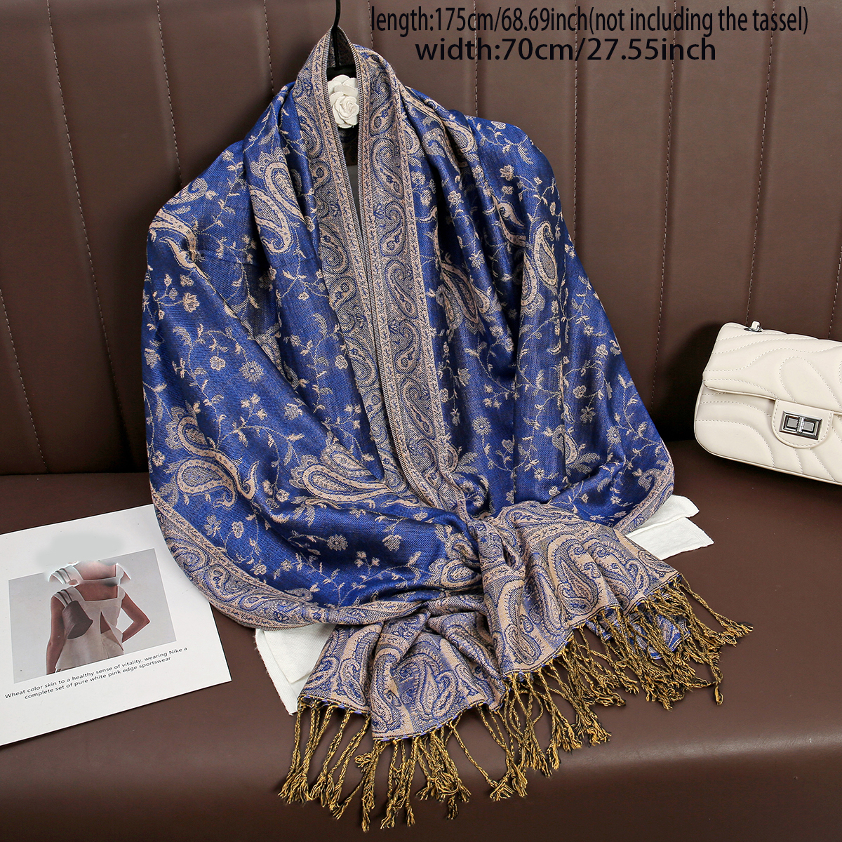 Luxury Brand Autumn Cashmere P - Cashmere Pashmina Wrap 리뷰 및 가격
