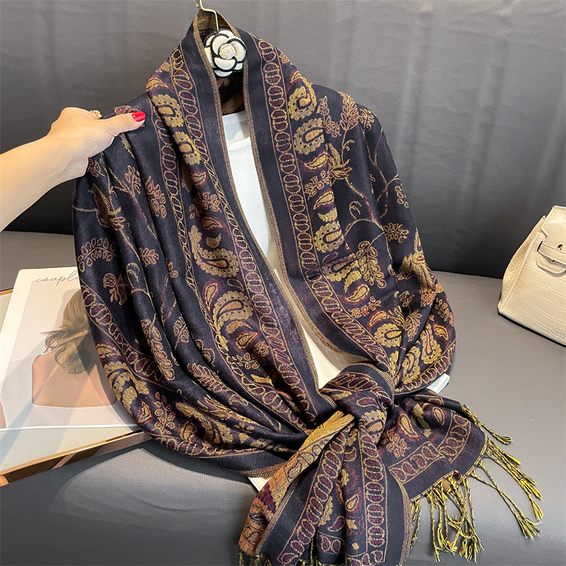 Luxury Brand Autumn Cashmere P - Cashmere Pashmina Wrap 리뷰 및 가격