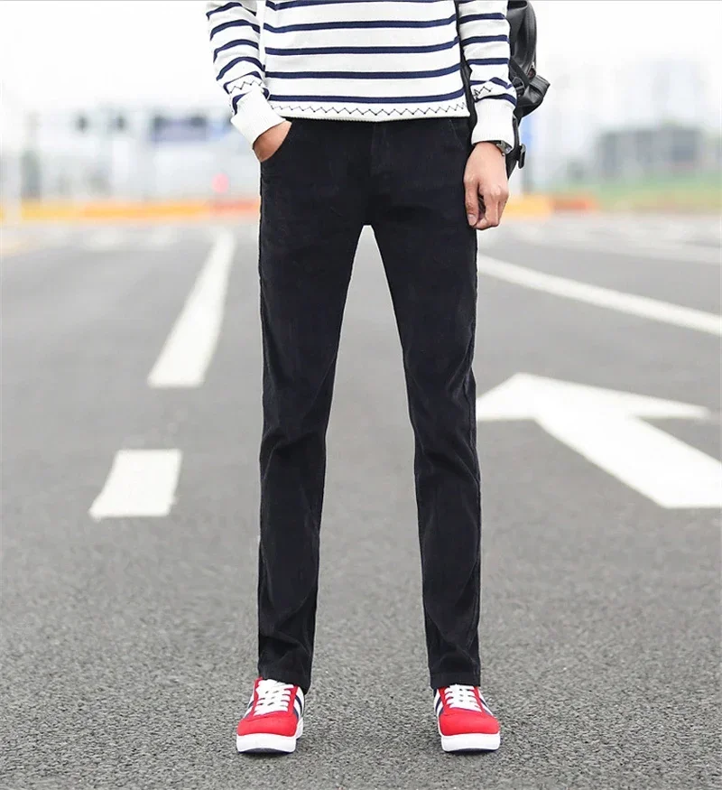 2023 Autumn Winter Men's Casua - Corduroy Pant Warm 리뷰 및 가격