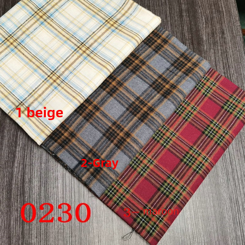 Twill Plaid Flannel Fabric By  - Flannel Shirt Lined 리뷰 및 가격