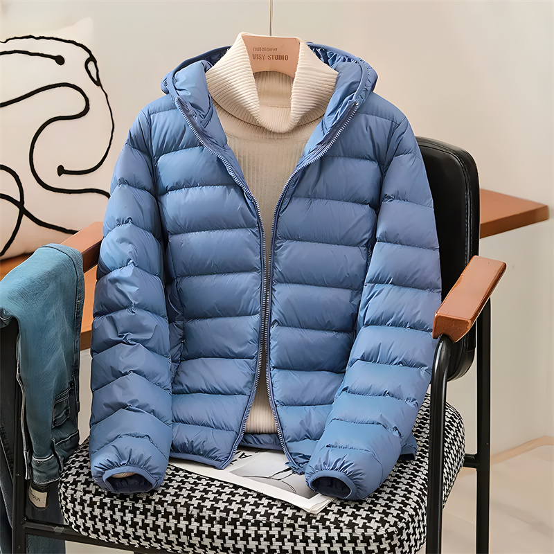Plus Size Women Hooded Korean  - Down Jacket Packable 리뷰 및 가격