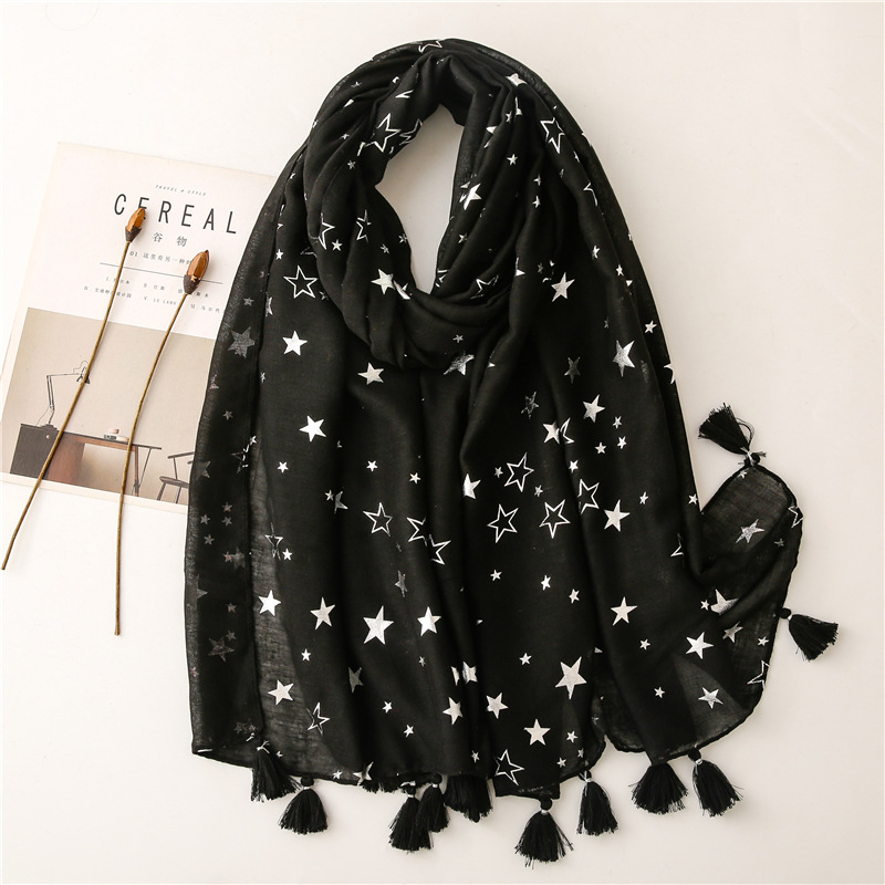 2026 Fashion Iron Silver Star  - Shawl Wrap Winter 리뷰 및 가격