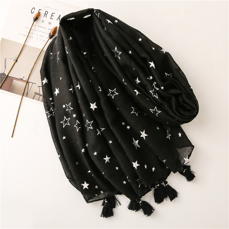 2026 Fashion Iron Silver Star  - Shawl Wrap Winter 리뷰 및 가격