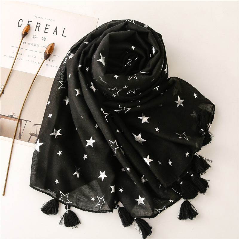 2026 Fashion Iron Silver Star  - Shawl Wrap Winter 리뷰 및 가격