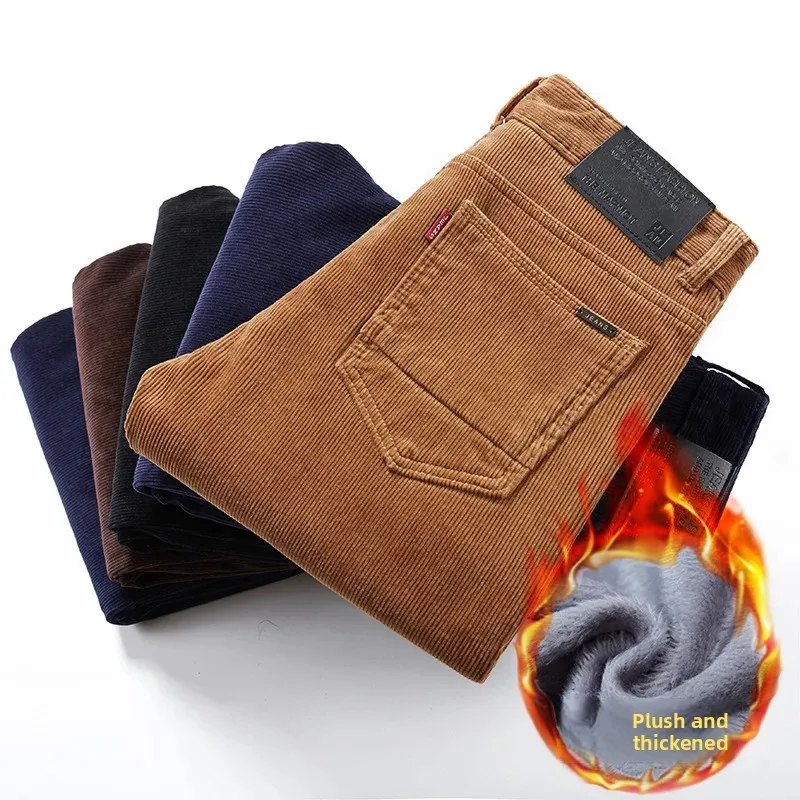 Thickened Fleece Lined Corduro - Corduroy Pant Warm 리뷰 및 가격