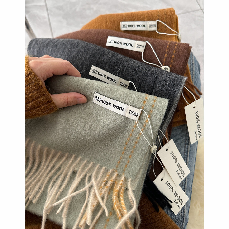 Elegant Good Quality 100% Wool - Wool Scarf Men 리뷰 및 가격
