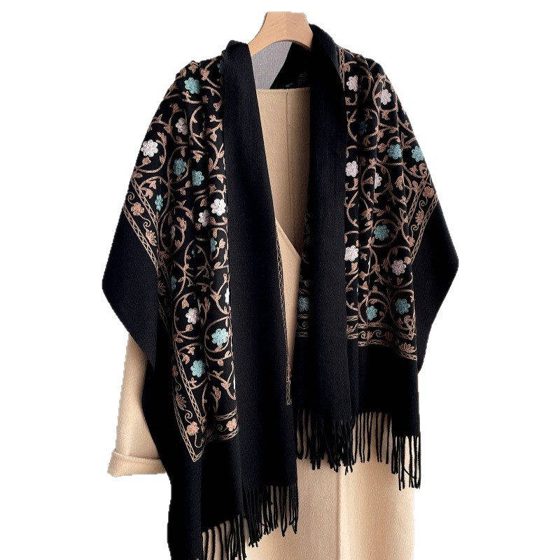 2025 New Embroidery Cashmere S - Cashmere Pashmina Wrap 리뷰 및 가격