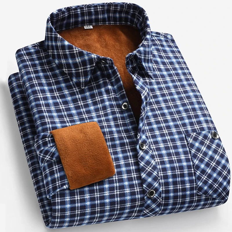 2026 Autumn and Winter Men's F - Flannel Shirt Lined 리뷰 및 가격