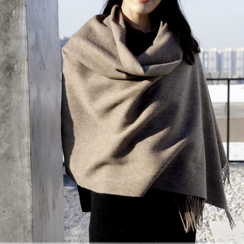 Wool Winter Scarf Women Fashio - Shawl Wrap Winter 리뷰 및 가격