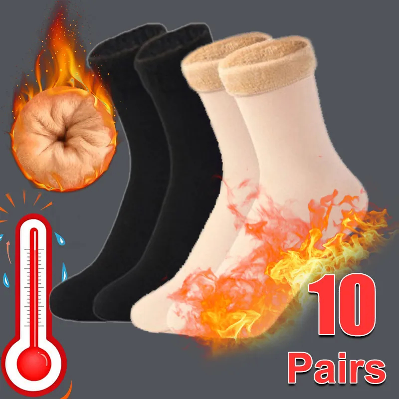 1-10Pairs Winter Warm Socks So - Thermal Sock Wool 리뷰 및 가격