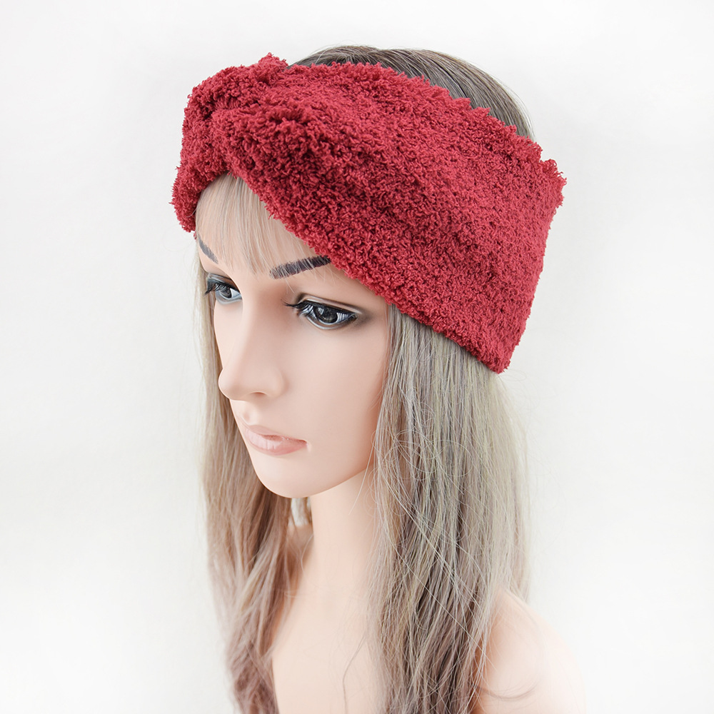 New Fleece Cross Wide Headband - Winter Headband Fleece 리뷰 및 가격