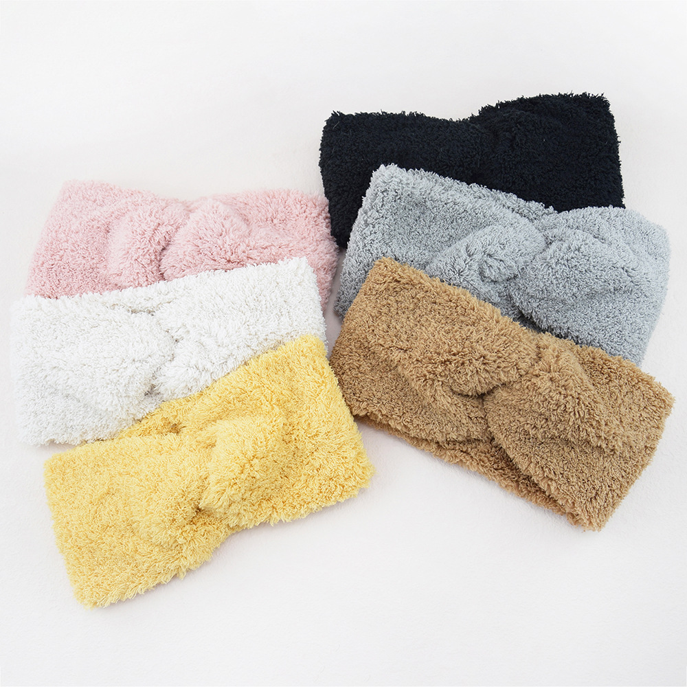 New Fleece Cross Wide Headband - Winter Headband Fleece 리뷰 및 가격