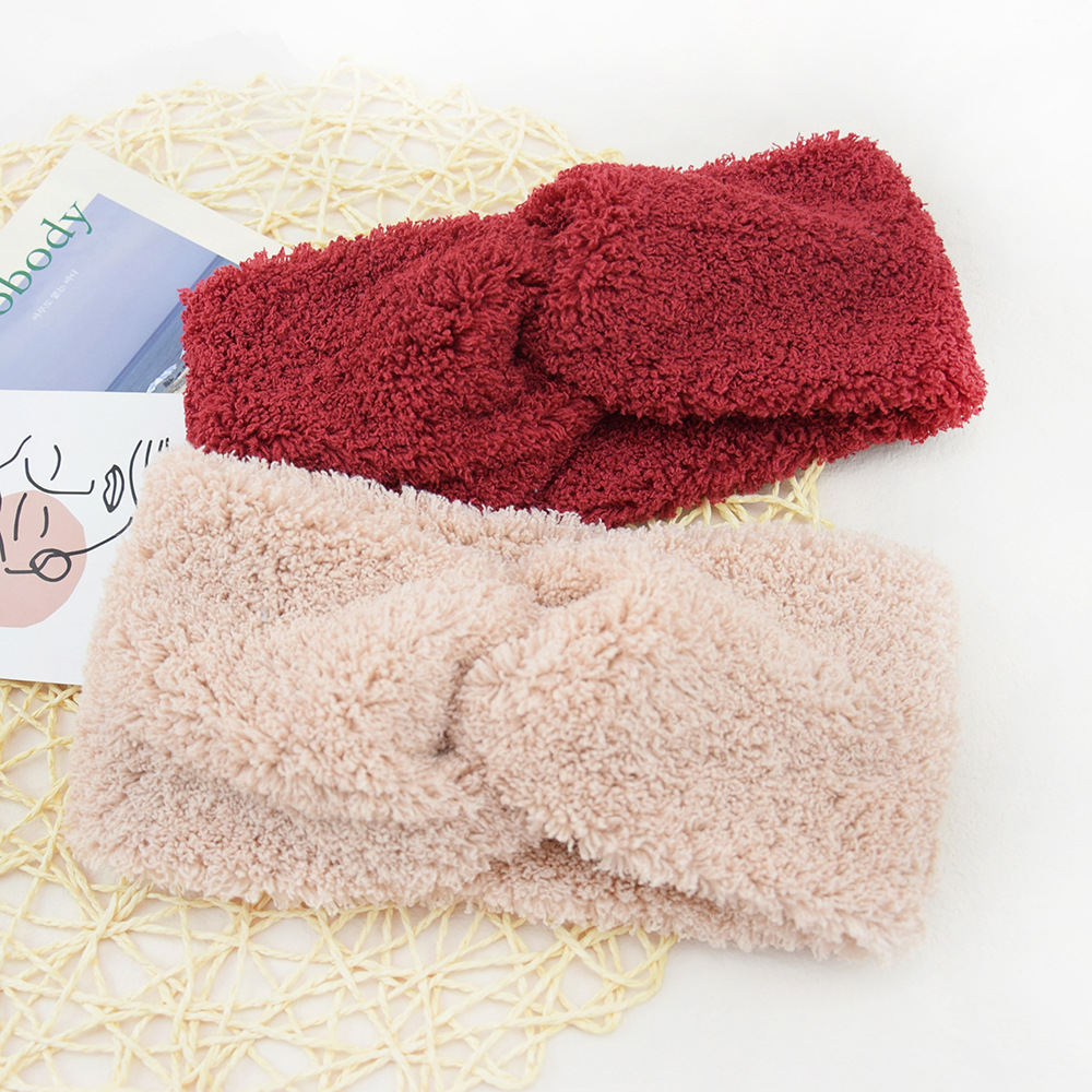 New Fleece Cross Wide Headband - Winter Headband Fleece 리뷰 및 가격