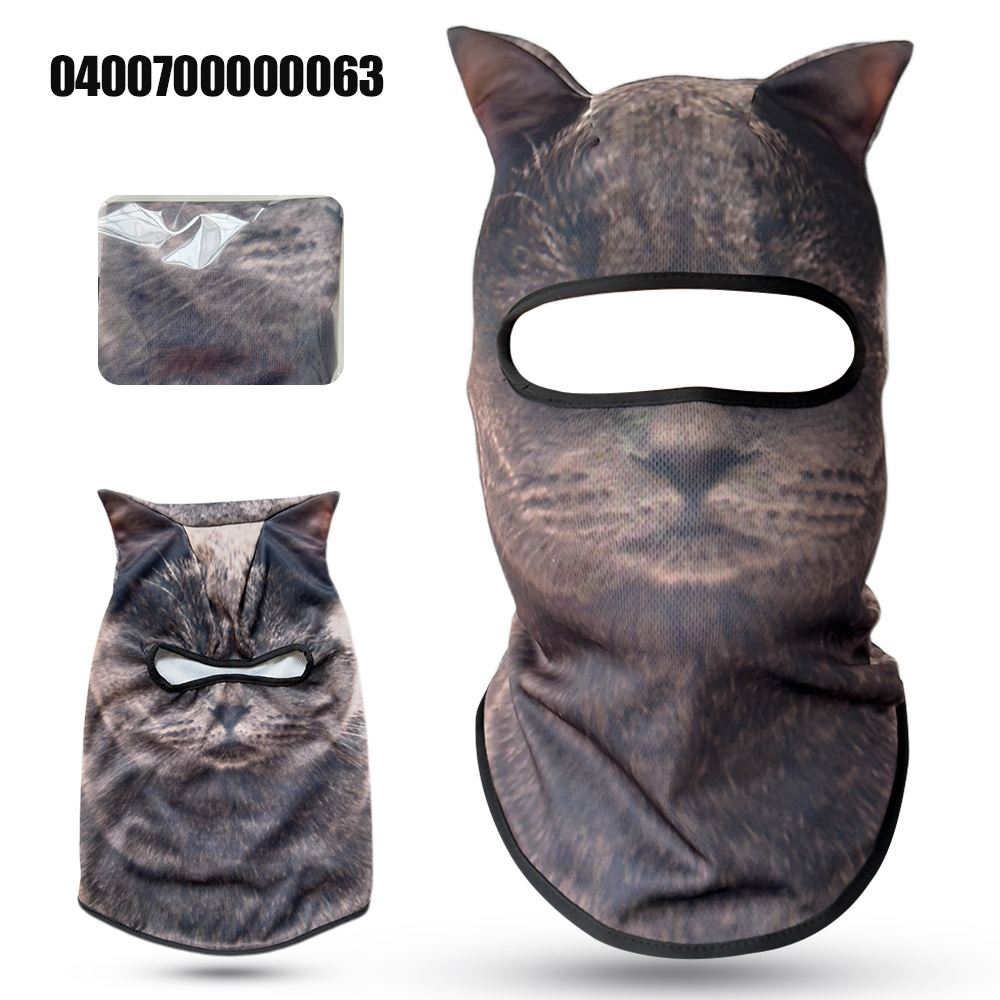 3D cat animal skiing Balaclava - Balaclava Ski Mask 리뷰 및 가격