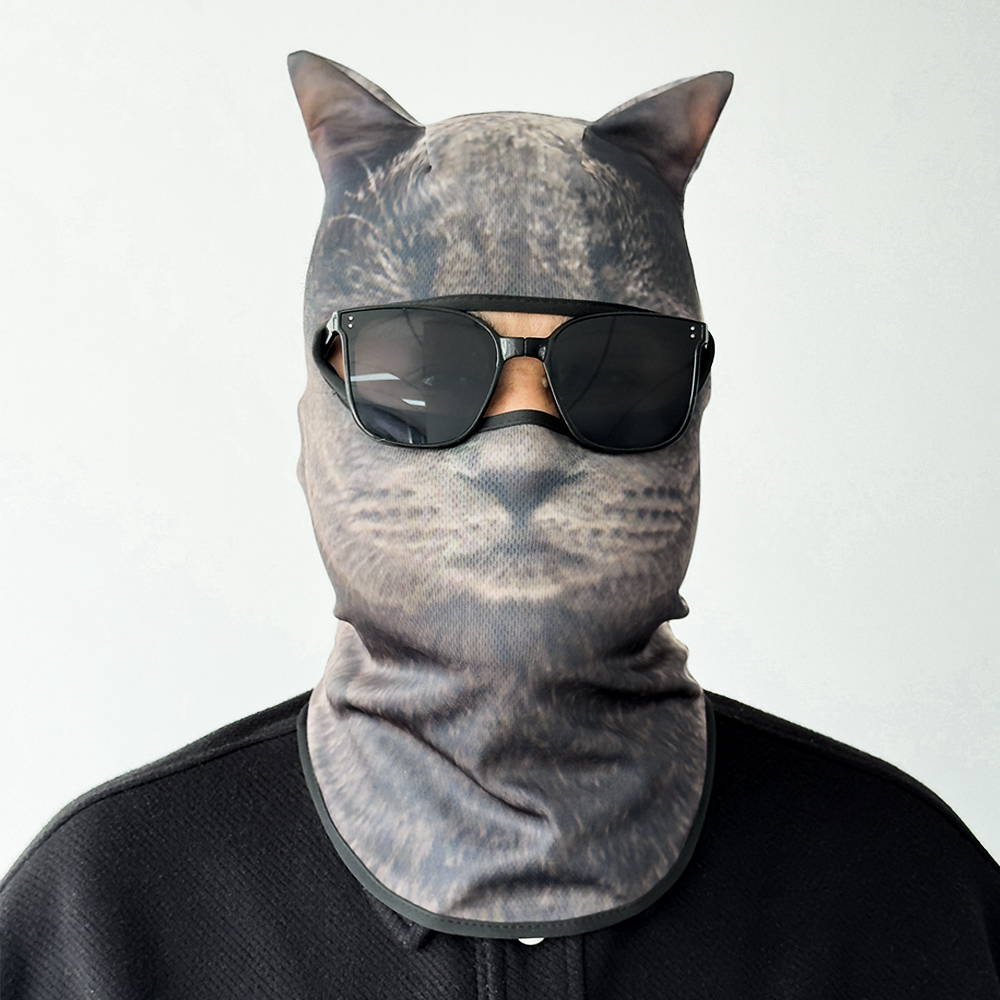 3D cat animal skiing Balaclava - Balaclava Ski Mask 리뷰 및 가격