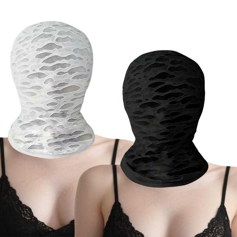 Gothic Punk Distressed Ripped  - Balaclava Ski Mask 리뷰 및 가격
